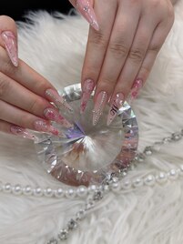 ピンクネイル