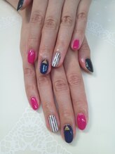 ネイルサロン ティアラリュクス 市川北口店(Tiara Luxe)/ストライプ￥10476→￥8476