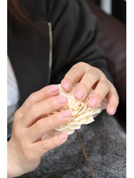 キダチ(Kidati)/ナチュラルピンクオフィスネイル