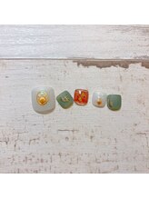 ネイルアンドまつ毛エクステ ルーナ イオン多摩平の森店/フットデザイン 