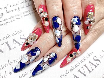 ラヴィアスプラス(LAVIAS+)/【スカルプ】10本アートし放題