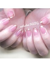 ネイルサロン キリグ(KILIG)/なみなみミラーフレンチ