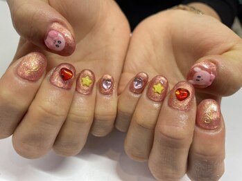 ネイルックバイナチュレルーム(Nailook by Nature Room)/キャラクターネイル★