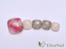 エリクサーネイル 池袋(Elixir Nail)/フットやり放題/クーポン使用