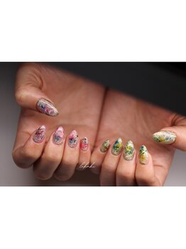 アトリエ ロカヒ(atelier lokahi)/手がきニュアンスフラワー