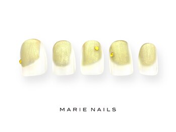 マリーネイルズ 近鉄あべのハルカス店(MARIE NAILS)/新規様6000円 ラメ 0607a
