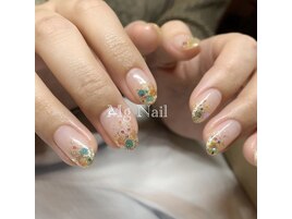 ラメグラデーション