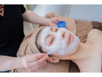 わ心美の写真/【水素の力で潤うハリツヤ肌】くすみ・疲れ顔を解消◎透明感あふれる素肌に導く癒しフェイシャル♪
