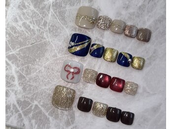 キャンアイドレッシー 熊谷店/冬フット定額デザイン¥6000