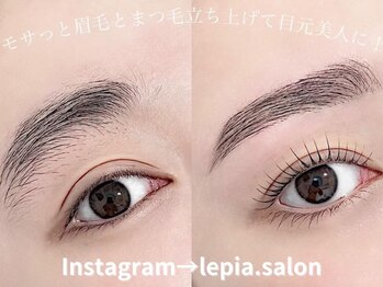 レピア 表参道店/まつ毛パーマ/眉毛アイブロウ