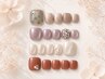 【オフ割引】ワンカラーやラメグラなどのシンプルなフットネイルを楽しむ◎