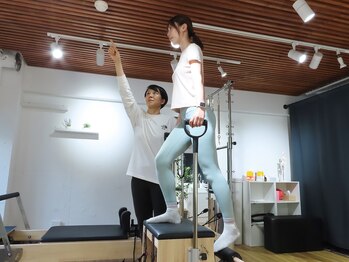 コアメソッド ピラティススタジオ 二子玉川(CORE METHOD PILATES STUDIO)/マンツーマンだから自分リズムで