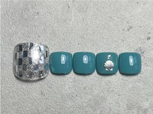 092ネイル(092 NAIL)/フットデザイン　￥10,500