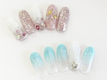 ディーネイル 池袋(D-nail)の写真/池袋駅西口徒歩3分■HANDもFOOTもオフ込￥3900~!■選べるデザイン250種以上!選べるカラ-200色以上!