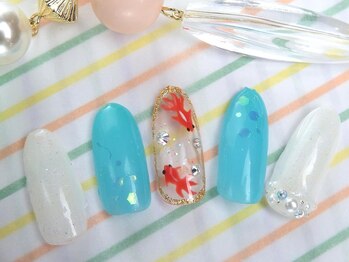 ネイルズガッシュ 大森駅前店(NAILs GUSH)/☆金魚ネイル☆