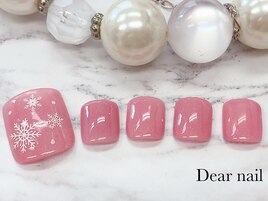 フット雪の結晶(シンプル)