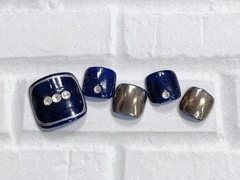フィールネイル 天王町店(feelnail)/フット・トレンド定額　9500円