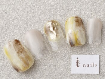 アイネイルズ 三宮店(I nails)/ピスタチオカラー¥6000