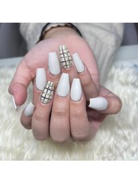 チェックネイル