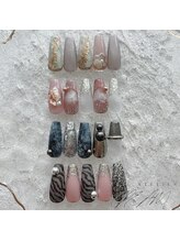 クリーム(Nail Atelier CREAM)/season'sニュアンス定額3月