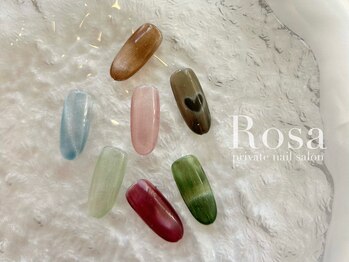 ロザ(Rosa)/マグネットネイル