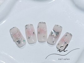 Y2K×チークネイル