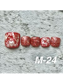 Design No.M-24 フットネイル