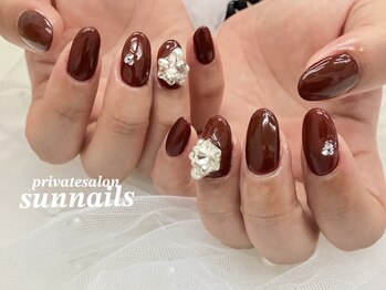 サンネイルズ(sun nails)/2本アート