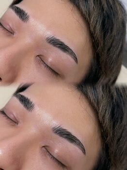 プラチナムドール なかもず店(PLATINUM DOLL)/メンズハリウッドブロウリフト