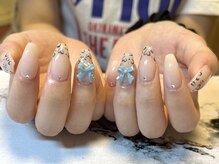 シーネイルサロン 香取店(C nail salon)/レオパードフレンチ