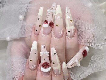 ラナ 新大久保(Lana)の写真/【持ち込み大歓迎◎】豊富なカラー・パーツとデザインも多数ご用意！長さ出しで華やかさUP、魅せる指先に♪