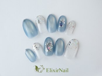 エリクサーネイル 池袋(Elixir Nail)/定額a シンプル/クーポン使用