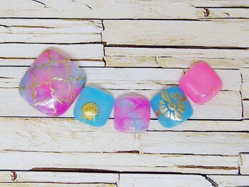 ティーエヌ 名古屋矢場町店/フット トレンドデザイン¥6500