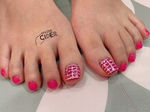ネイルズサイダー(nails CIDER)/チェックフットネイル