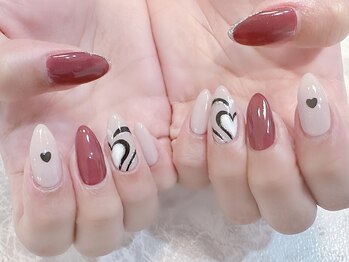 ラルネイル 大宮(Lull. nail)/#バレンタイン#大人バレンタイン