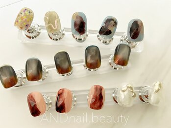 アンドネイル ビューティー(AND nail,beauty)/春ネイル/インクアート/藤沢
