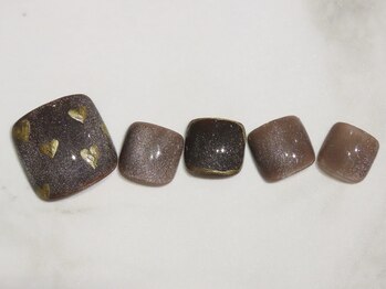 カレネイル(kale nail)/２月限定シンプルART＋500円