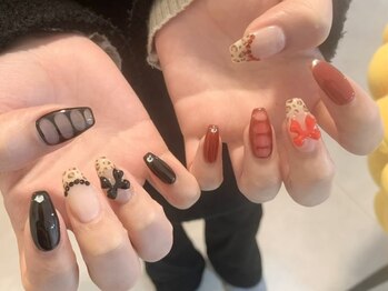 シオネイルサロン 下北沢2号店(sio.nailsalon)/お客様持ち込みdesign -120min- 