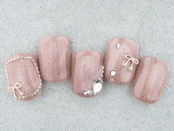 マハロネイルサロン 川崎店(mahalo)/伊藤指名ガーリーネイル7480円