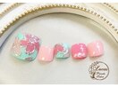フット桜ネイル
