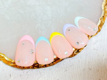 ルアナ(Luana.)の写真/【定額コースを種類豊富にご用意しております♪】￥7480～トレンドに合わせたアートで手元をオシャレに☆