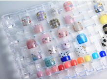 ネイルアトリエ ビー(Nail Atelier B.)の雰囲気（フットネイルも定額がおすすめです。）