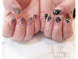 ワイヤーとシェルで華やかに☆