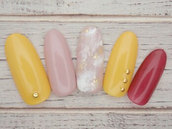 ワンネイル(ONE NAIL)/＃タイダイ柄＃ニュアンス