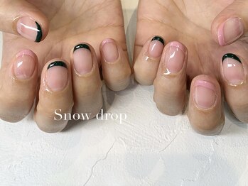 スノー ドロップ(Snow drop)/フレンチ2色