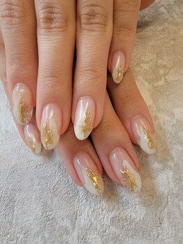 レピ(RePi)の写真/シンプル派にはワンカラー・ラメグラnailが◎好きなカラーも選べる☆指先のオシャレで女子力UP♪