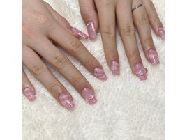 ピンクネイル ¥8000＋追加