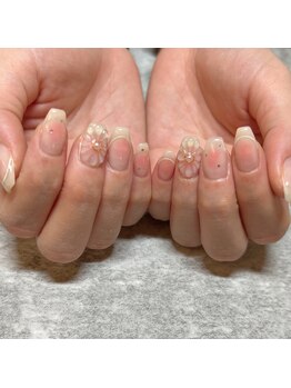 イロ(iro)/チークネイル♪ぷっくりフラワー