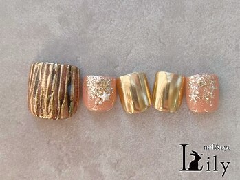 リリー 橋本店(Lily)/おしゃれミラーネイル