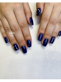 ワンカラーにストーン